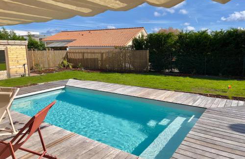 Villa rénovée au calme, piscine chauffée et jardin - Bisca - Foto 3