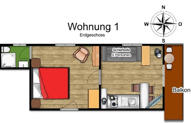 Ferienwohnungen am Buchbrunnen - Foto 32