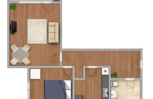 Apartement Work & travel für 4 Personen - Foto 11