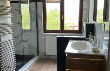 Le Cerisier - Route des vins - Parking et terrasse avec vue sur montagnes et vignoble - Foto 6