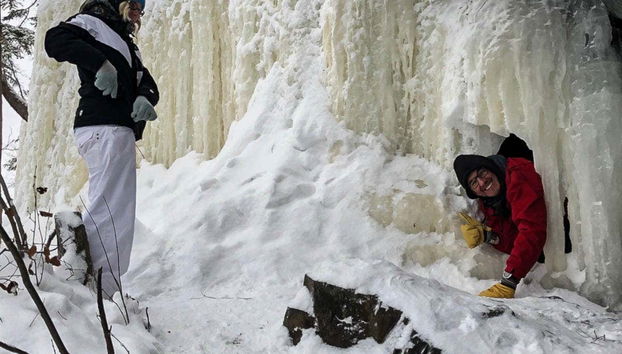 Caminhando pelo Great Slave Lake