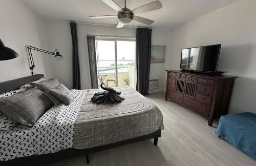 Unique Water Views, free Parking 1bed 1 bath Rooffornomads 416 - Foto 9