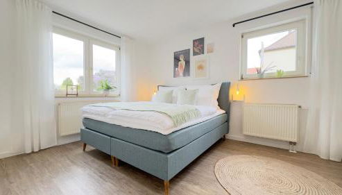 Fewo AM PARK - 4P, Boxspringbett, Balkon, SmartTV, Gesundbrunnen, familienfreundlich - Foto 5