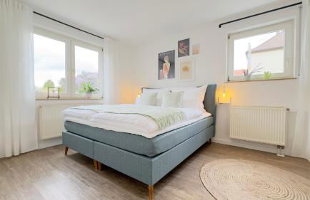 Fewo AM PARK - 4P, Boxspringbett, Balkon, SmartTV, Gesundbrunnen, familienfreundlich - Foto 5