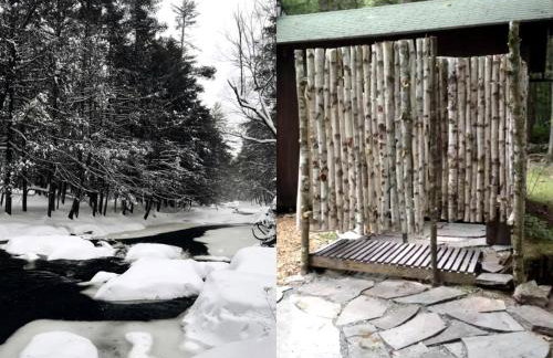 Rustic Cabin Retreat on the Ten Mile River in Narrowsburg, New York - Foto 25