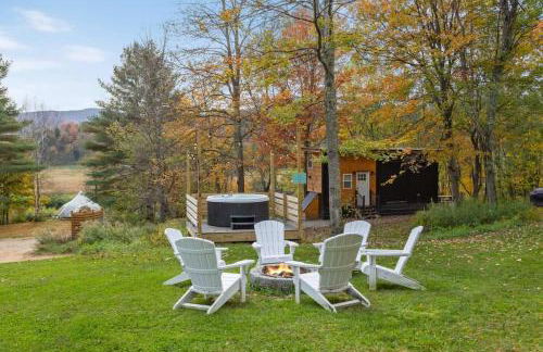 Riverside Tiny House with hot tub near Stowe - Foto 79
