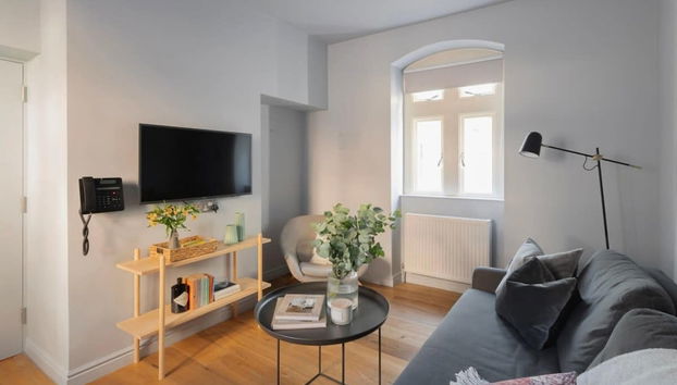 St Catherine s Hospital - Deluxe Apartment - Foto 2, Habitación