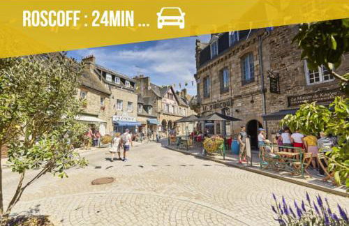 Villa d'exception piscine interieure plage à 300m 14 personnes - Foto 34