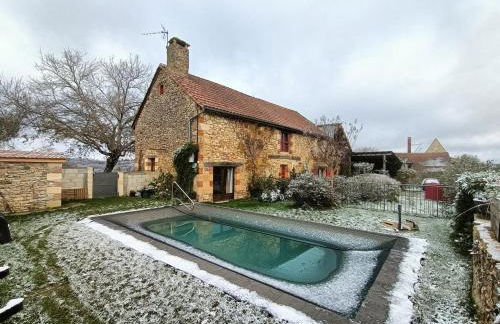 Appartement avec piscine privée et vue château proche Sarlat - FR-1-616-39 - Foto 30