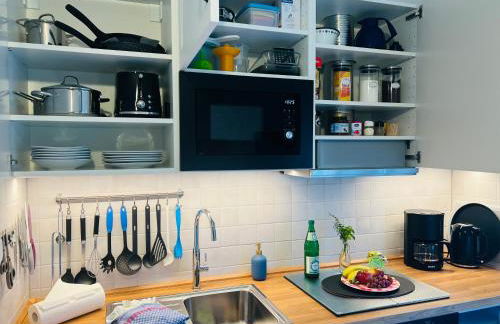 SeeLund - Meeresrauschen lauschen - ruhiges sonniges Apartment mit Garten und Terrasse nahe Strand und Ostsee - Foto 19