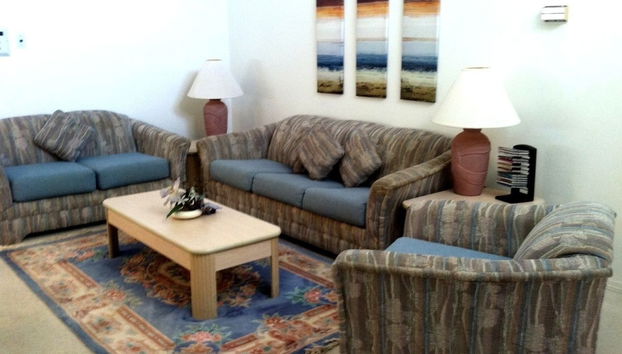 Sala de estar do lobby