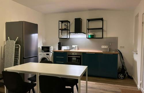 Modernes 1-Zimmer Apartment mit 2 Einzelbetten in Offenbach bei Frankfurt - Foto 1