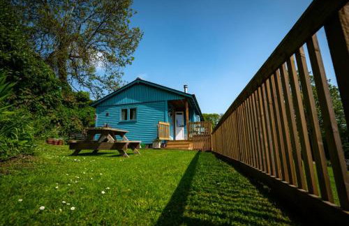 Badgers Den, a beautiful log cabin in a secluded valley close to the beach - Foto 14
