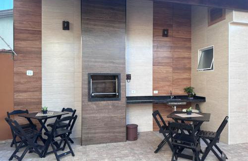 Sobrado top com piscina, espaço gourmet, próximo à praia com Ar Condicionado - Foto 21