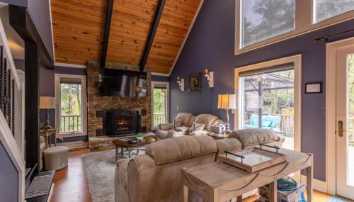 Creekside Cabin at Linville Land Harbor - Foto 3