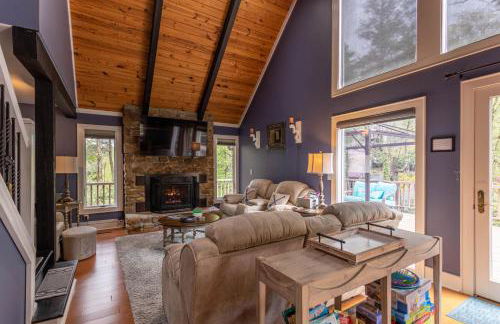 Creekside Cabin at Linville Land Harbor - Foto 3