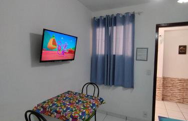Seu Apto Praia da Costa 2 Sala Quarto Banheiro 1 Cama casal e 2 Camas Solteiro Econômico Local Excelente Ar Cond Frigobar Microondas Tv Todo Seu Centro - Foto 19