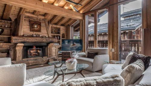 Chalet cosy Courchevel 10 pers, proche centre, spa, parking - FR-1-631-241 - Foto 1