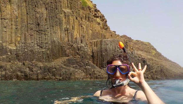 Snorkeling during the excursion