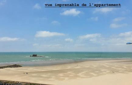 l'echo des vagues ,face mer, vue imprenable, appartement pour 2 à 4 personnes - Foto 1