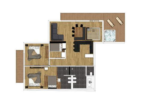 Appartements Innerkofler Mountain Home - Foto 40