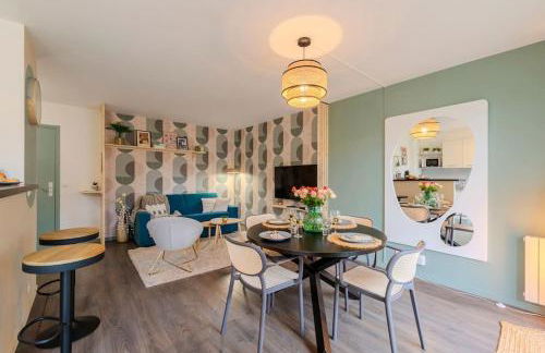 Agapé by Kleidos -Disney à 10min, T2 , 4P, Parking gratuit et terrasse - Foto 40