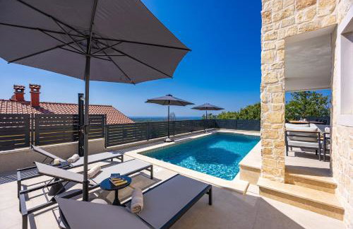 Villa mit Meerblick & Pool bei Poreč - Foto 24