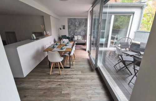 BohnApartments - Town House am Stadtpark - Terrasse - Parkplätze - WLAN - Foto 21