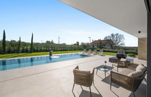 Villa Asmoa for 8 people near Porec with 45 m2 heated pool, wellness & sea view - Foto 43