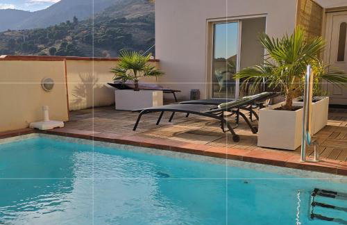 Piscine chauffée privative au Nid de Paulilles - Foto 24