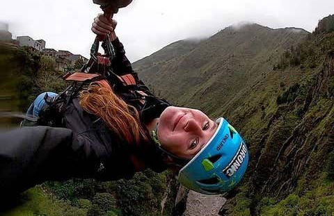 Saut à l'élastique à Baños de Agua Santa - Photo 1
