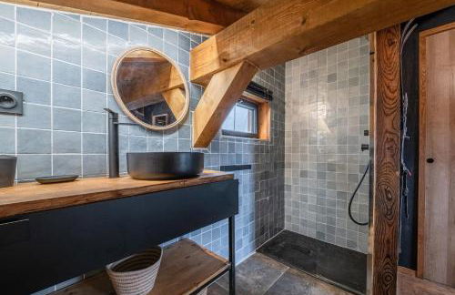 Chalet ski-in-out face au MontBlanc & Bain nordique - Foto 37