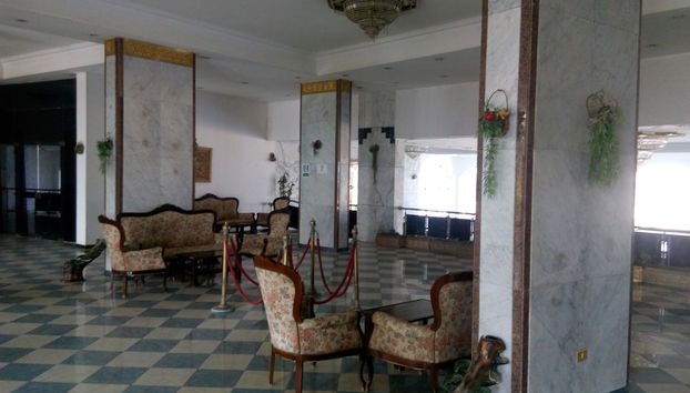 Zona de estar del vestíbulo