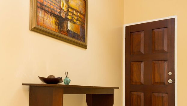 Coin salon dans le hall