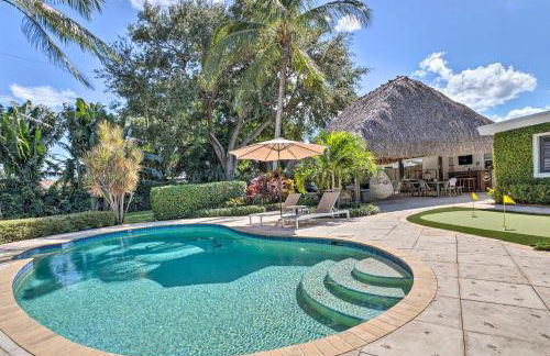 Poolside Paradise with Tropical Hut in Palm Beach - Foto 1