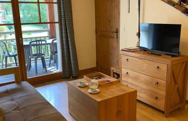 Appartement T2+coin nuit 6 pers résidence de Cami Real au centre du village de saint Lary Soulan avec piscine intérieure+ sauna et hammam - Foto 15