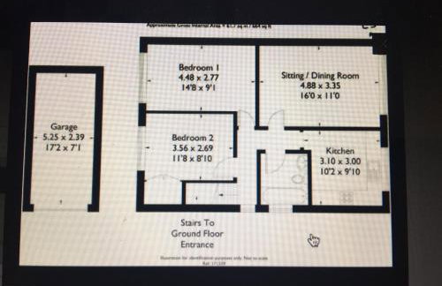 A Home from Home -2 Bed Flat & Free Driveway Parking - Foto 32