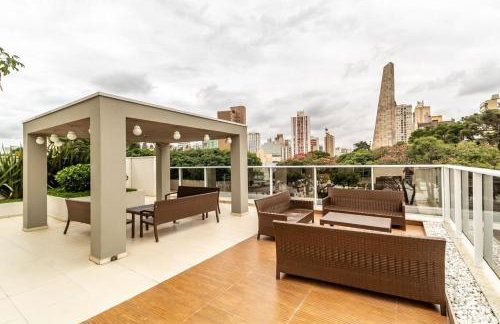 Apt Aconchegante Centro Civico Frente Shop Mueller - Foto 44