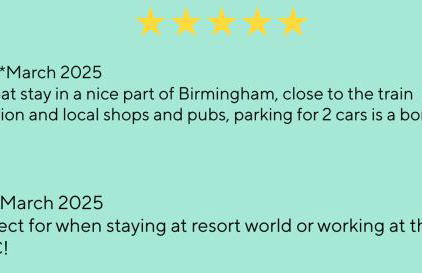 NEC Birmingham Airport Modern Village Retreat, Sleeps 7, Free Parking - Foto 3