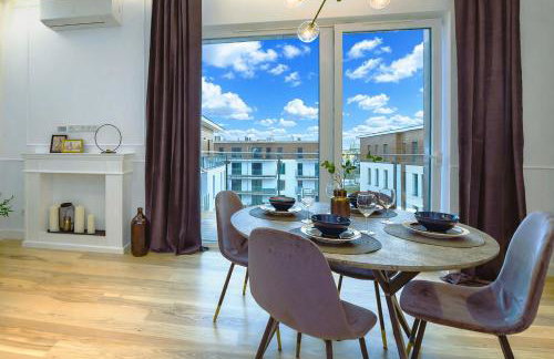 Marina Glamour - 3pok, widok na jezioro, klimatyzacja, parking podziemny, winda, Netflix - Foto 11