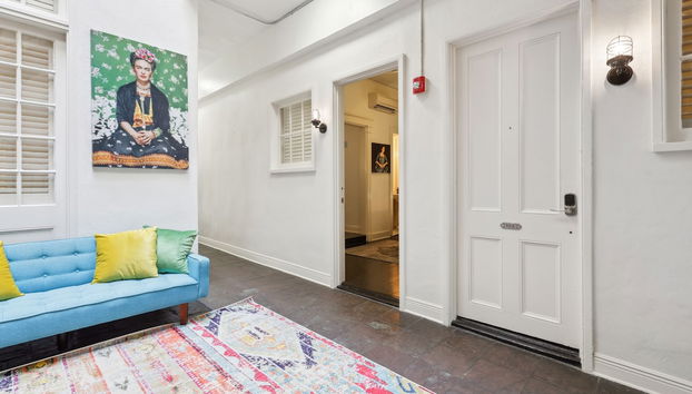 Sala de estar do lobby