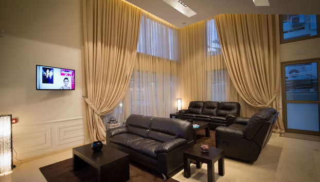 Zona de estar del vestíbulo