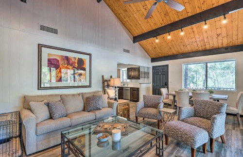 Deck with Wooded Views Rustic-Chic Prescott Cabin! - Foto 1