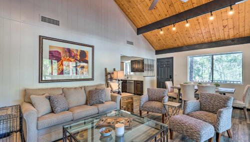 Deck with Wooded Views Rustic-Chic Prescott Cabin! - Foto 1