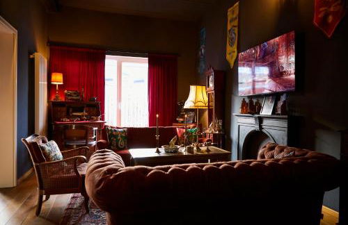 Wizard Apartment Hamburg - 3 Schlafzimmer - 156 qm mit Dachterrasse - bis 10 Personen - Dusche & Badewanne - Küche - Smart TV - kostenloser Parkplatz - Foto 25