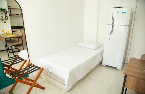 Studio na zona cultural do Rio! A/C, Wi-Fi, TV - Foto 19