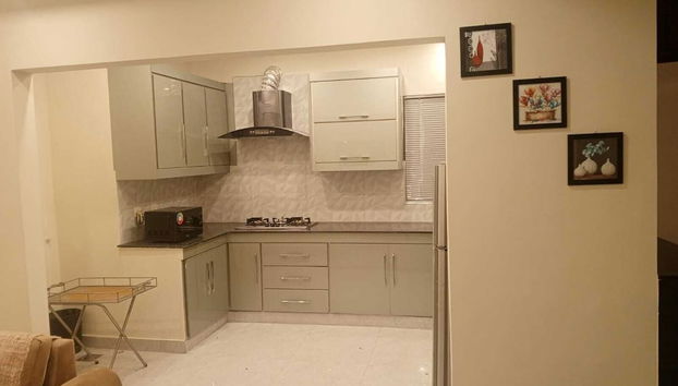 Impeccable 3-bed Apartment in Lahore - Foto 5, Cocina privada