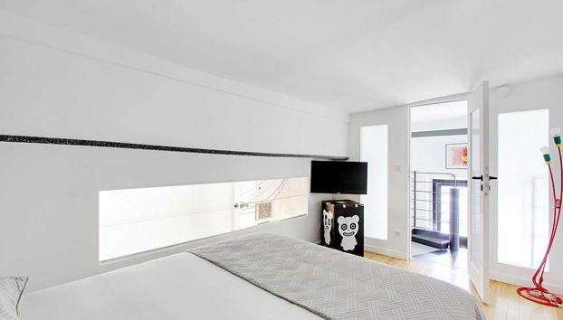 Authentic Apartment - 2br/6p - Le Marais - Foto 3, Habitación