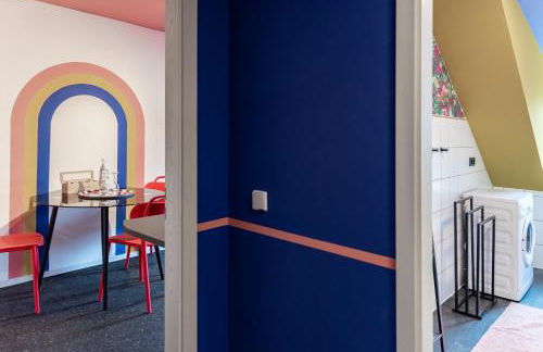 Pop Art Apartment - Balkon, Netflix, Nespresso, Zentral, Messe - Foto 21