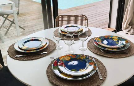 Villa Copains, 5 pers, piscine chauffée, 5 mn plage - Foto 12